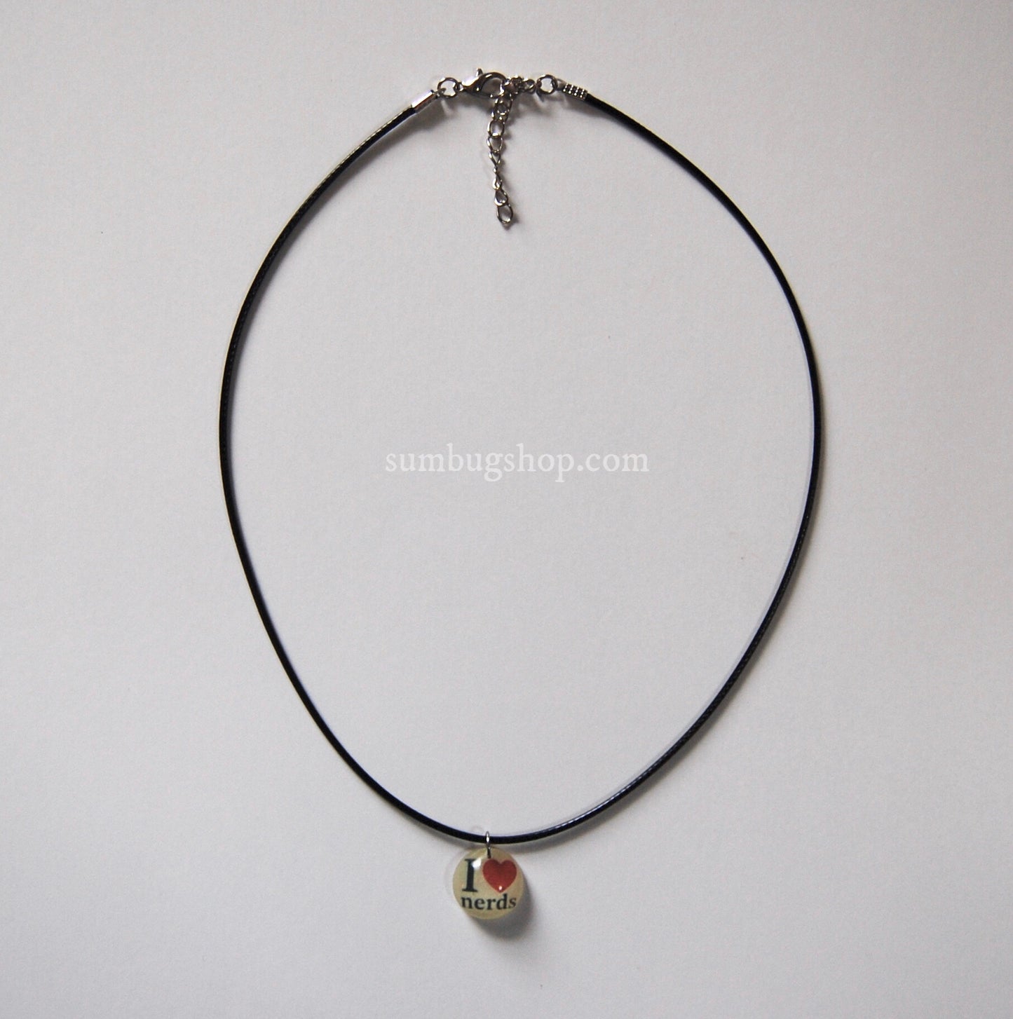“I Heart Nerds” Pendant Necklace