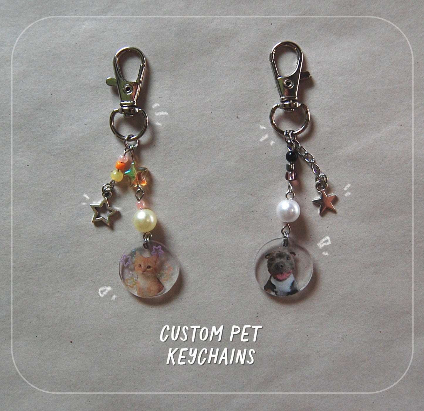 Custom Pet Keychains