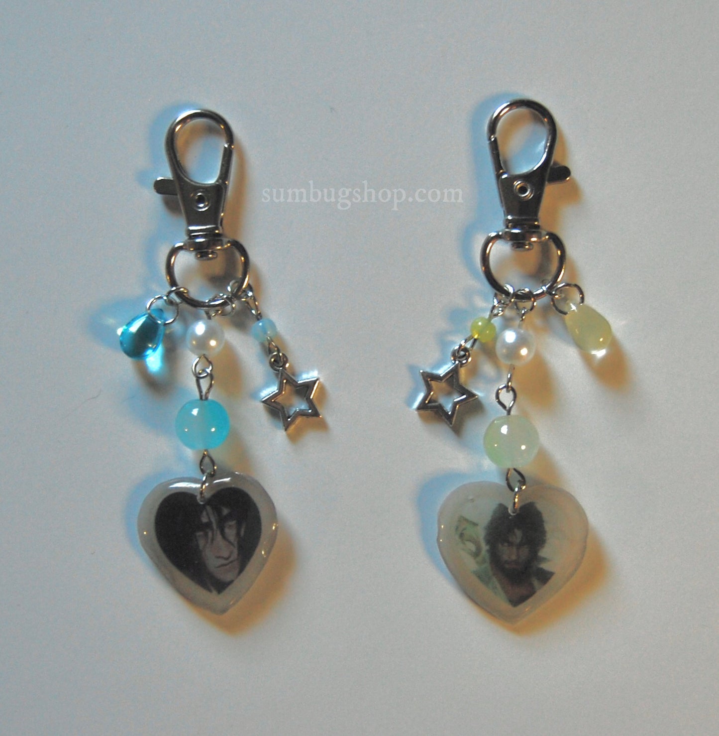 “V” & “J” matching keychains
