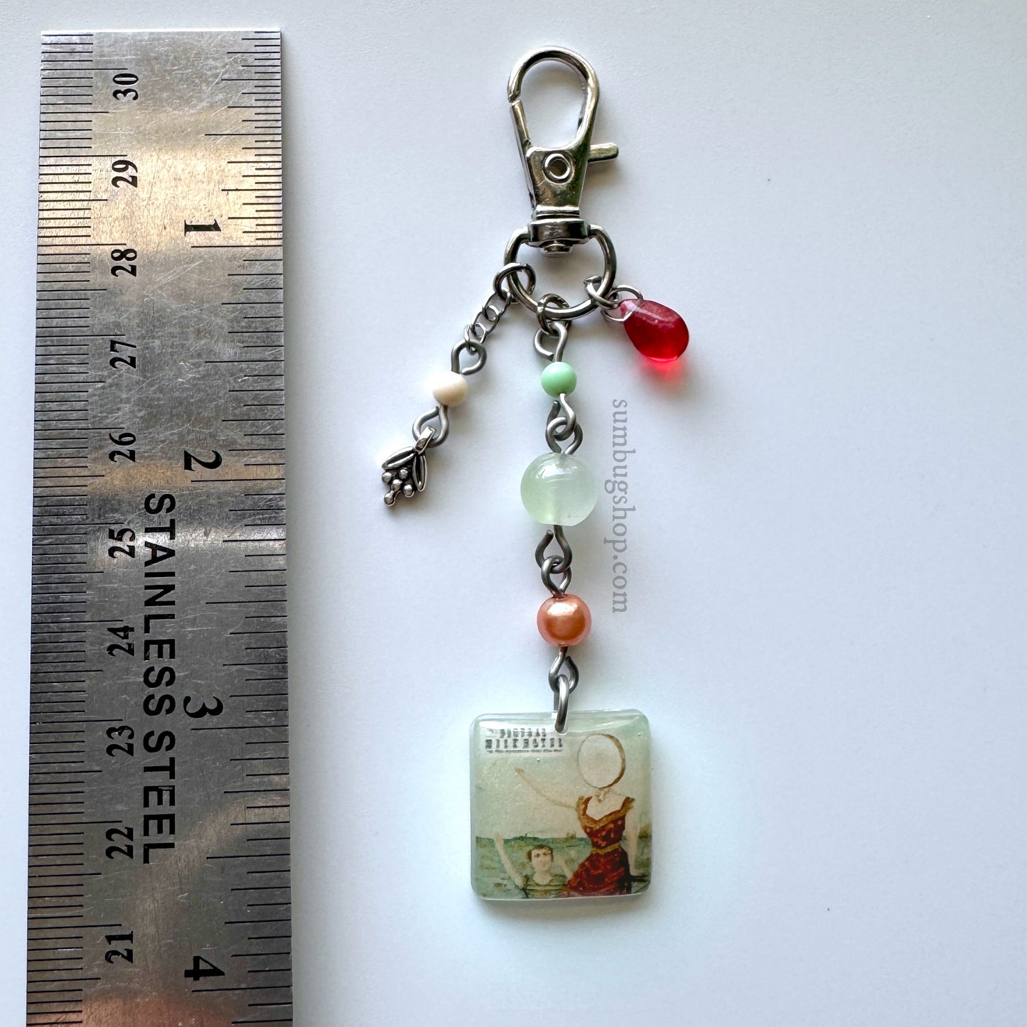 "In The Aeroplane Over The Sea" album keychain