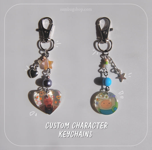 Custom Character Keychains