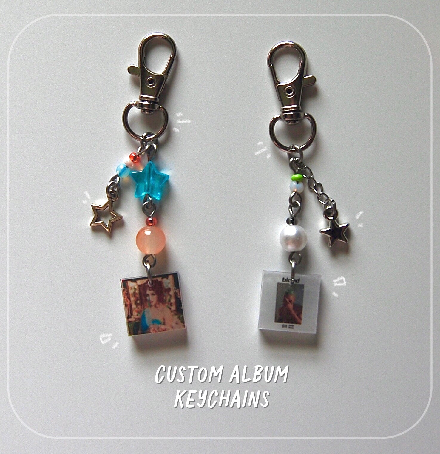 Custom Album Keychains – sum bug shop