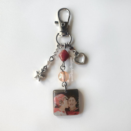 Heated Rivalry hollinav keychain
